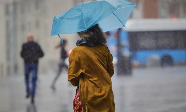 La Aemet emite aviso amarillo por lluvias y rachas de viento esta tarde en la Sierra de Madrid