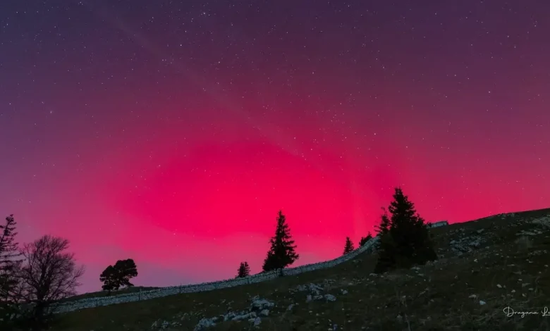La Suisse a été éblouie par des aurores boréales d’une rare intensité