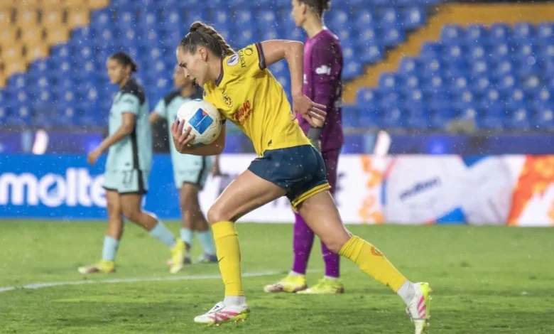 La española Irene Guerrero da al América un empate en casa del Monterrey