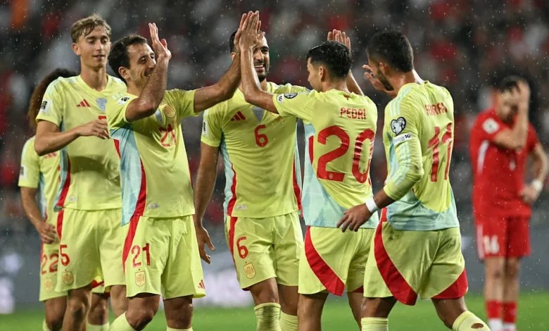 La posible alineación titular de España para enfrentarse a Turquía