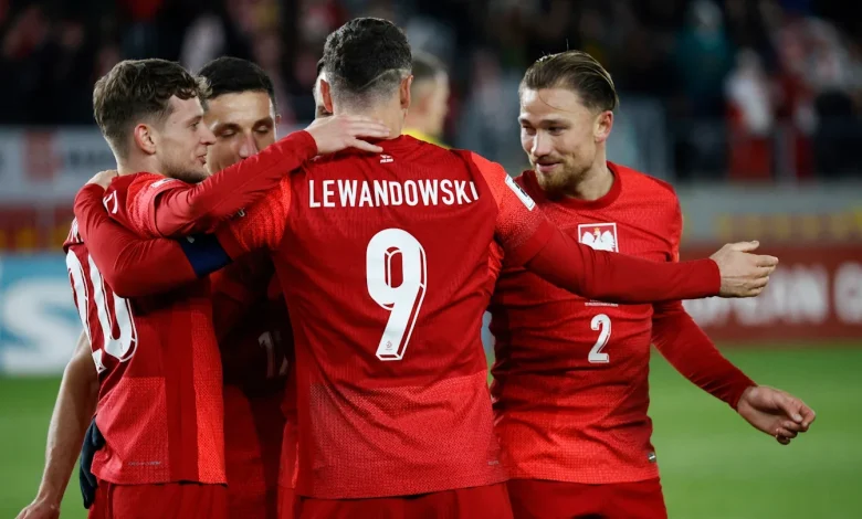 La posible alineación titular de Polonia para enfrentarse a Países Bajos