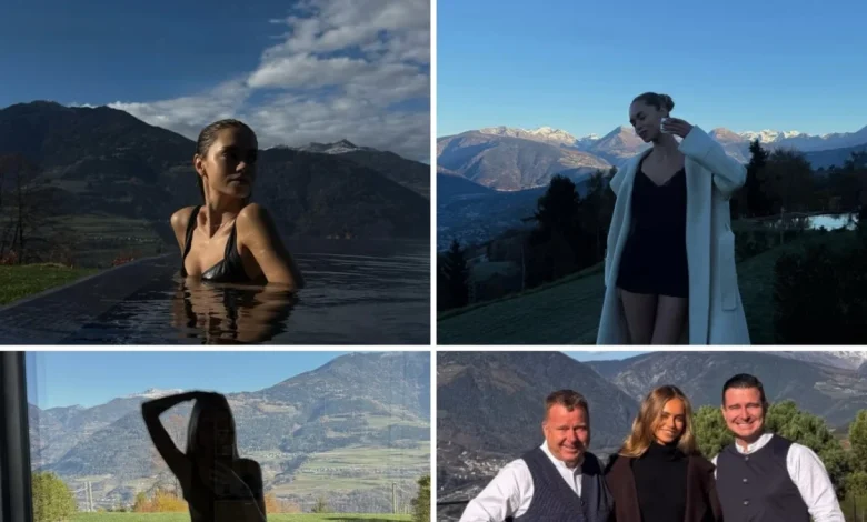 Laila Hasanovic, compleanno in Alto Adige per la fidanzata di Jannik Sinner: «Fuga in montagna, non mi stancherò mai di questa vista»