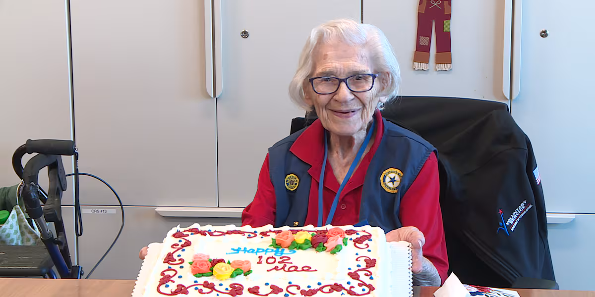 Lake Mills WWII veteran turns 102 years old