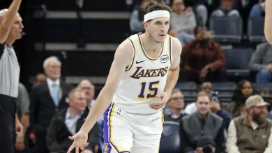 Lakers’ Austin Reaves, Bronny James excite fans with alley-oop vs. Heat