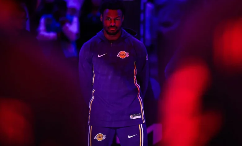 Lakers’ Bronny James tabbed for second career start as injuries mount