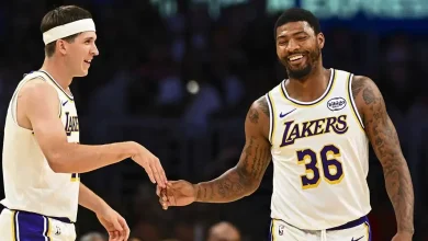 Lakers’ Marcus Smart goes full LeBron James with monster chasedown block vs. Heat