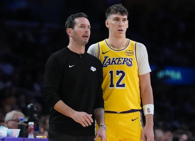 Lakers News: JJ Redick Wants Jake LaRavia To Use Timberwolves Performance As Reference Point