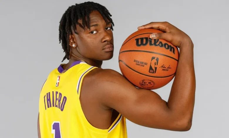 Lakers rookie Adou Thiero available to make NBA debut