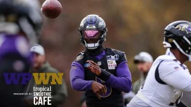 Lamar Jackson Is Good to Go vs. Browns; Two Offensive Weapons Ruled Out