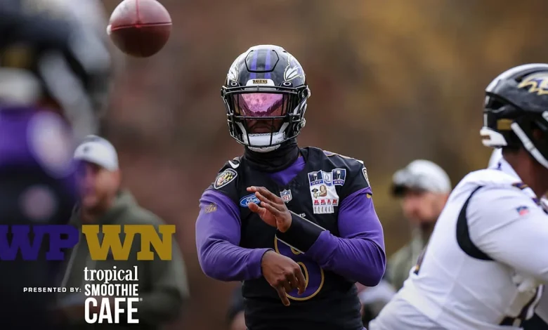 Lamar Jackson Is Good to Go vs. Browns; Two Offensive Weapons Ruled Out