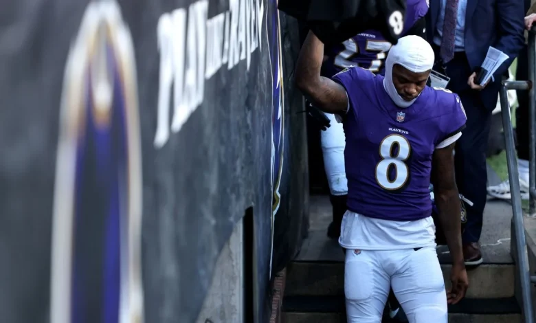 Lamar: Toe 'good'; can't control rash of injuries