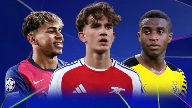 Lamine Yamal 3rd: Arsenal's Max Dowman breaks record for youngest Champions League player