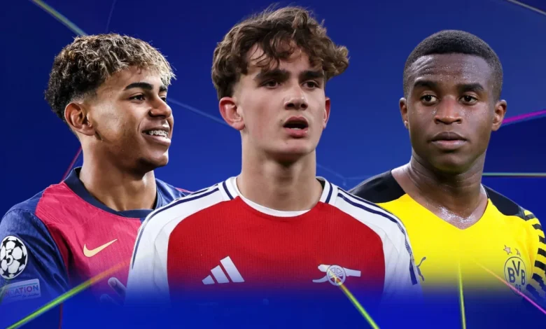 Lamine Yamal 3rd: Arsenal's Max Dowman breaks record for youngest Champions League player