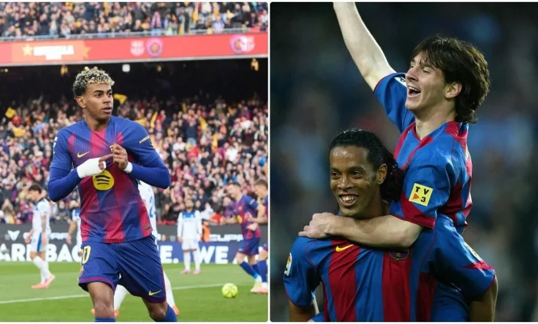 Lamine marcó en su tercer partido...Messi se estrenó en el Camp Nou en su quinta presencia en el Templo