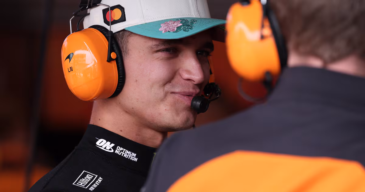 Lando Norris fastest in first practice session at Brazilian GP