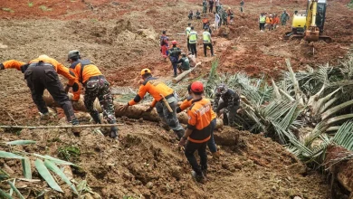 Landslides in Indonesia's Central Java leave at least 18 dead and dozens missing