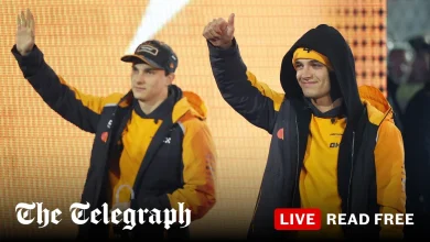 Las Vegas F1 Grand Prix, live: latest updates with Norris on pole