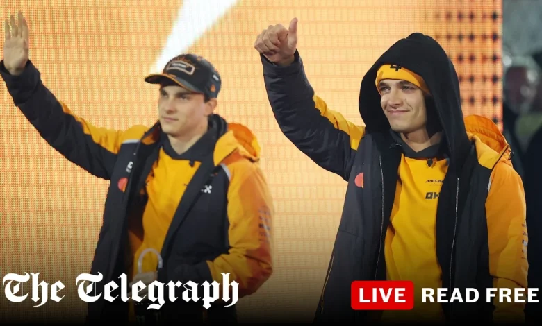 Las Vegas F1 Grand Prix, live: latest updates with Norris on pole