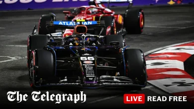 Las Vegas F1 Grand Prix qualifying, live: latest updates