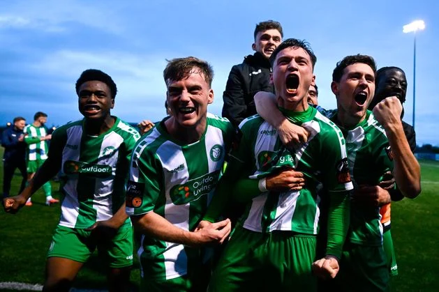 Last-gasp Justin Ferizaj goal against Treaty sends Bray Wanderers into play-off final