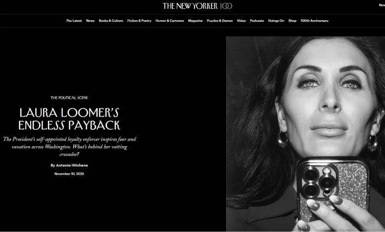 Laura Loomer Spotlighted in Lengthy New Yorker Feature