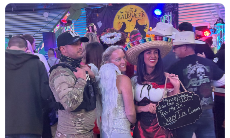 Lauren Boebert stirs controversy with racist Halloween costume making light of ICE crackdown