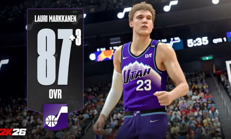 Lauri Markkanen, Luka Doncic make gains in first NBA 2K26 ratings update
