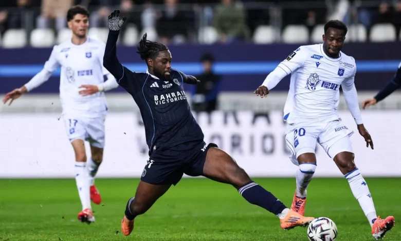 Le Paris FC et Auxerre se quittent sur un match nul et ne sont pas plus avancés en Ligue 1