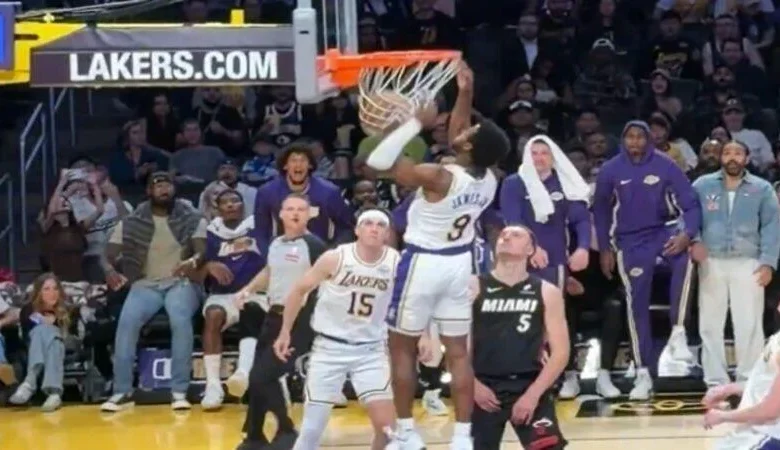 LeBron James Goes Wild After Bronny’s Poster Dunk Off Austin Reaves’ Lob [VIDEO]