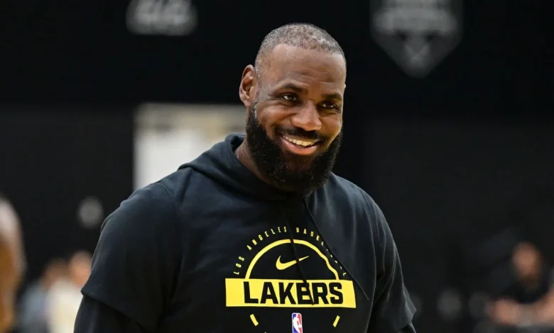 LeBron James practices with G League team; Austin Reaves back