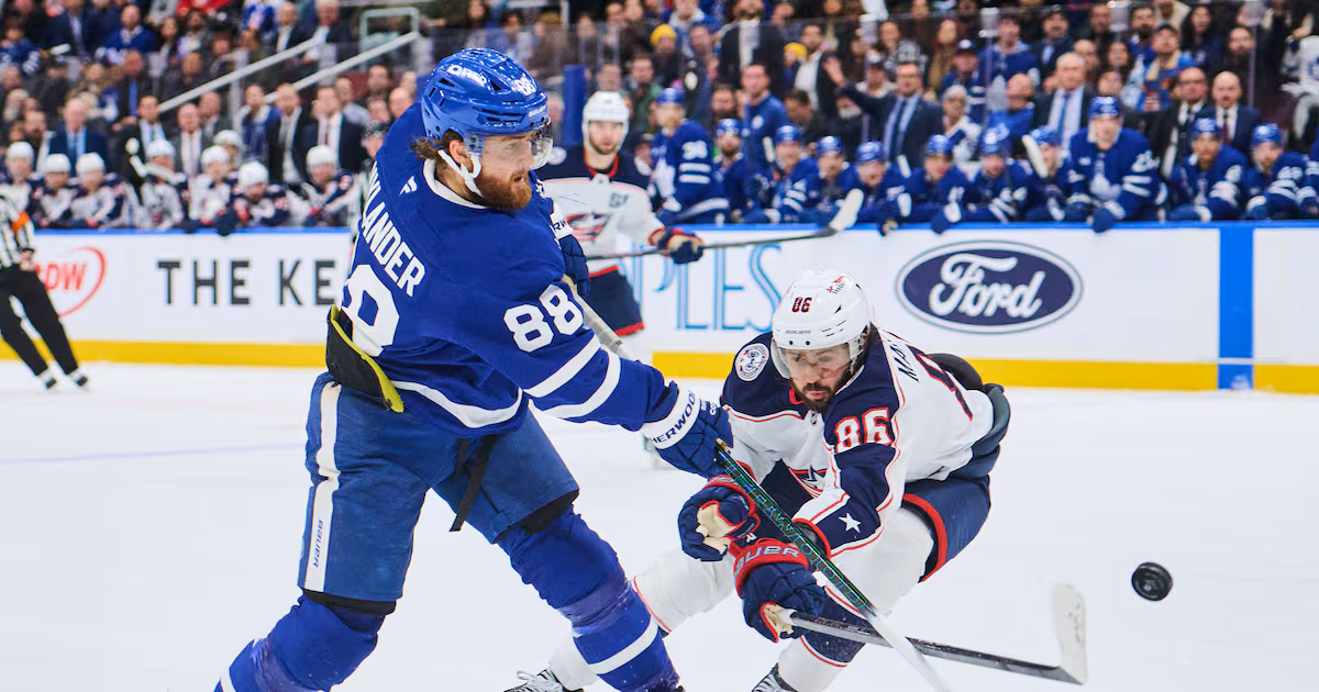 Leafs F Nylander (illness) out Friday vs. Capitals