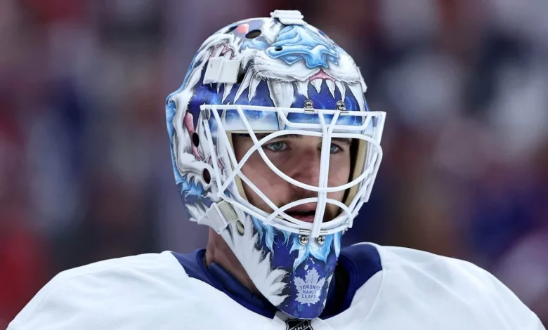 Leafs goalie Joseph Woll ‘happy to be back,’ will report to Marlies for conditioning