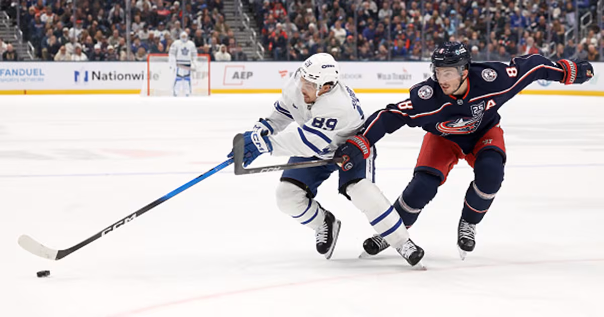 Leafs look to build on slump-busting win against Jackets