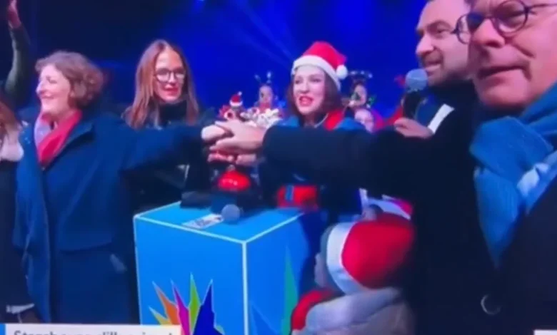 L’échec légendaire lors de la cérémonie des illuminations de Noël à Strasbourg