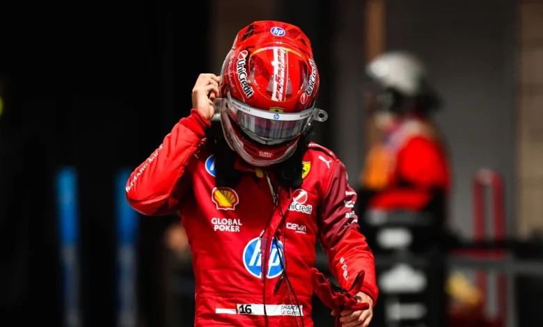 Leclerc fumes at 'embarrassing' Vegas qualifying