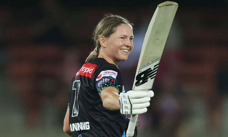 Legendary Lanning ton guides Stars to statement win over Sixers