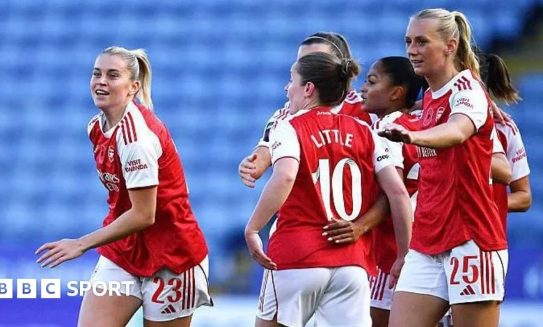 Leicester 1-4 Arsenal: Alessia Russo and Stina Blackstenius shine for Gunners