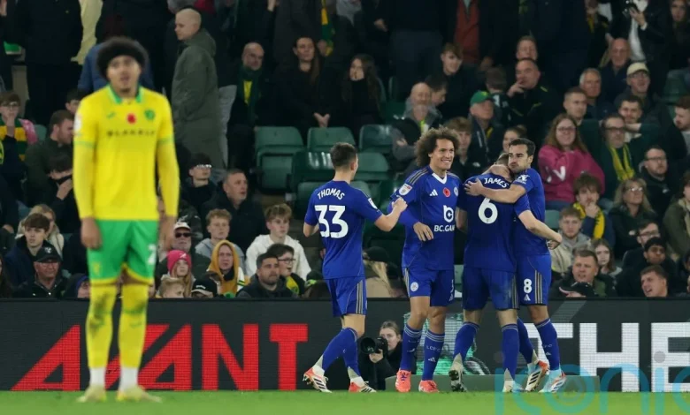 Leicester snatch late winner as Norwich’s losing home season continues