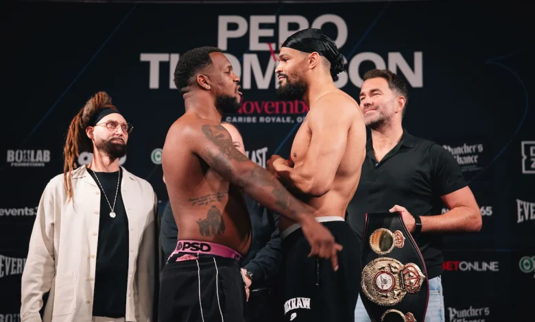 Lenier Pero vs Jordan Thompson: Weigh-In Results & Betting Odds