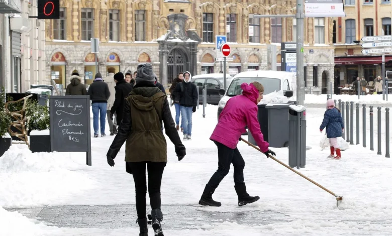 Les villes concernées par la neige au cours des prochains jours en France