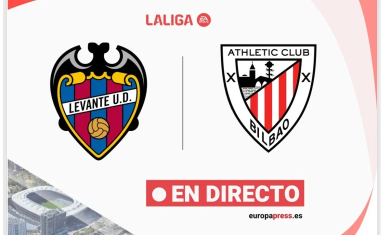 Levante - Athletic de Bilbao, en directo hoy: estadísticas previas y alineaciones probables