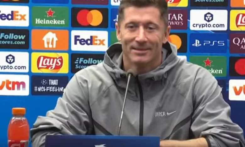 Lewandowski wyszedł na konferencję przed meczem LM i ogłosił ws. przyszłości Piłka nożna