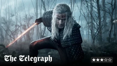 Liam Hemsworth dons Henry Cavill’s wig for superbly silly return of The Witcher