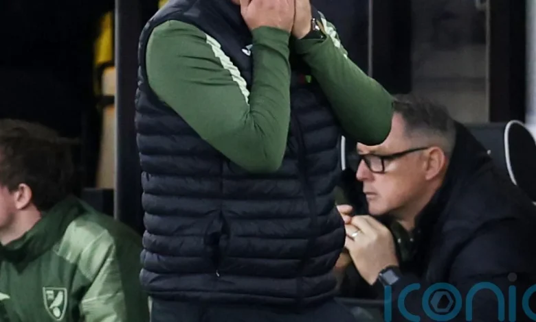 Liam Manning admits he is unsure if he has a future at Norwich