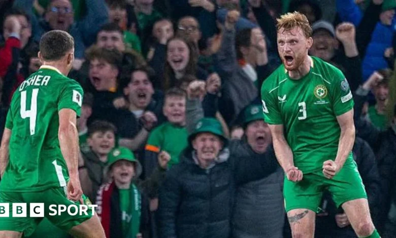 Liam Scales savours 'best night' in Ireland shirt as World Cup dream remains alive