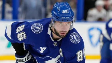 Lightning's Nikita Kucherov exits game vs. Capitals with injury