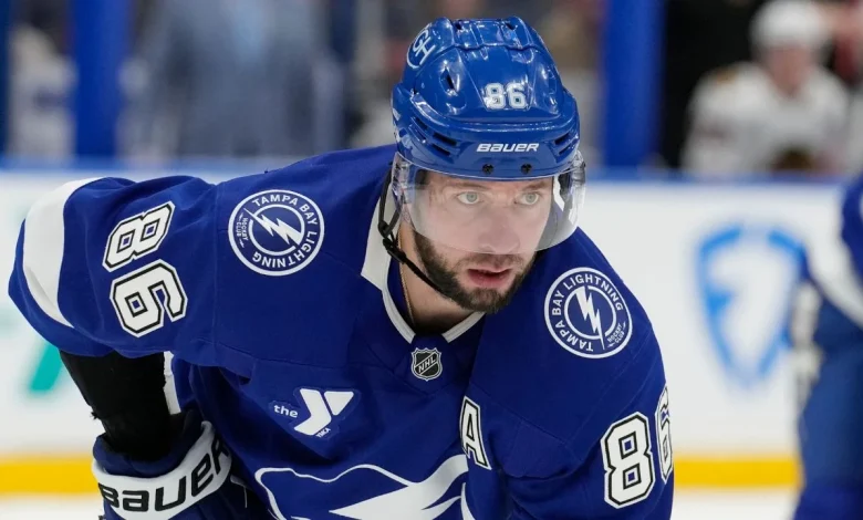 Lightning's Nikita Kucherov exits game vs. Capitals with injury