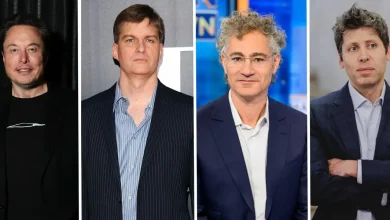 Like Elon Musk and Sam Altman, Michael Burry and Alex Karp are feuding over AI