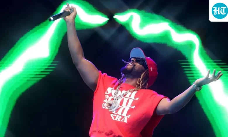 Lil Jon's stunning halftime show at Ravens vs Bengals Thanksgiving game - Watch | Hindustan Times