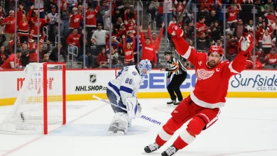 Line Combinations: Red Wings vs. Lightning